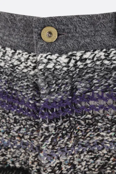 Vitelli Gray Paneled Jeans In Grey