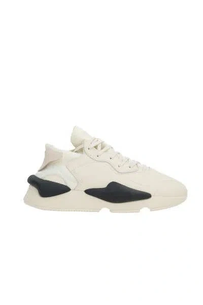 Shop Y-3 Sneakers In Cream+white+black
