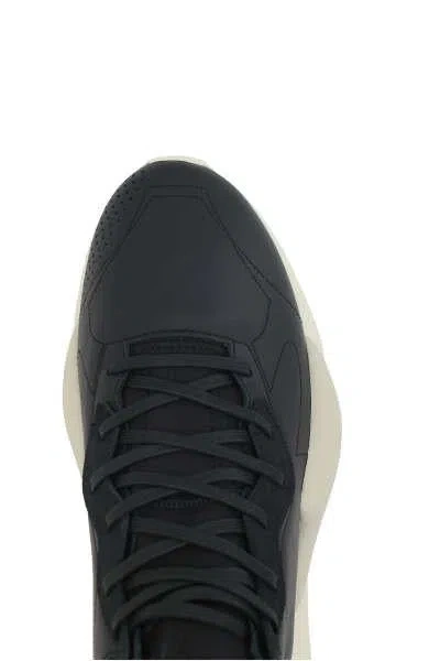 Shop Y-3 Sneakers In Black+white