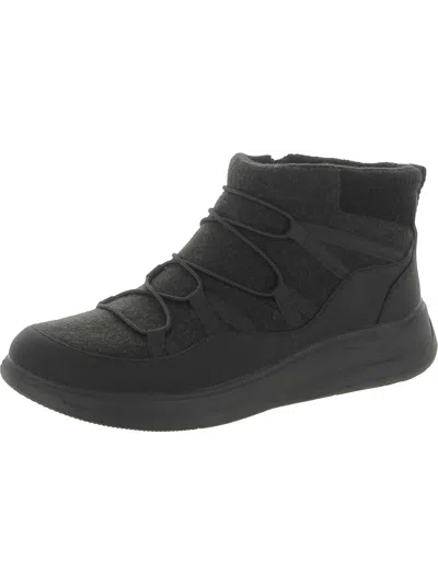 Shop Bzees Tahoe Womens Fleece Ankle Winter & Snow Boots In Black