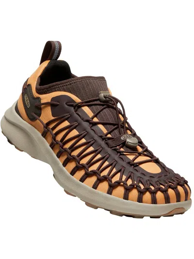 Shop Keen Mens Lace-less Slip On Hiking Shoes In Multi