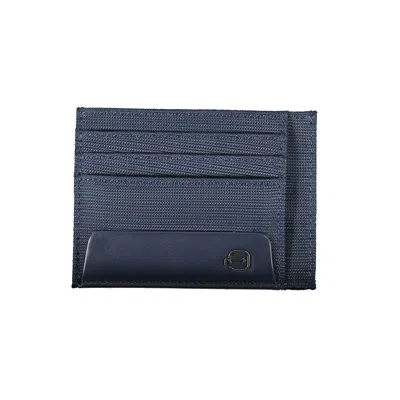 Shop Piquadro Nylon Men's Wallet In Blue