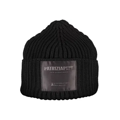 Shop Patrizia Pepe Fabric Women's Hat In Black