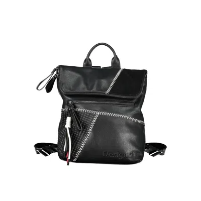Shop Desigual Polyethylene Women's Backpack In Black