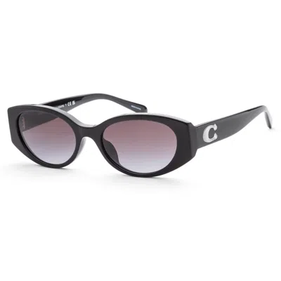 Shop Coach Women's 54mm Black Sunglasses