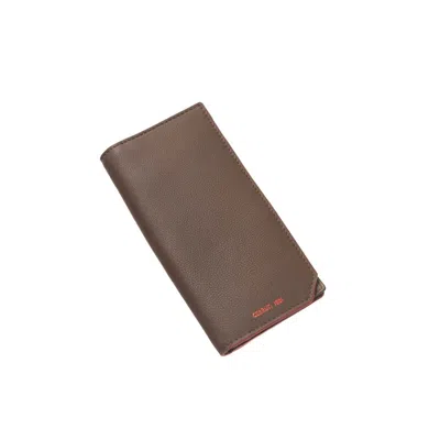 Shop Cerruti 1881 Timeless Leather Billfold - Classic Men's Elegance In Brown