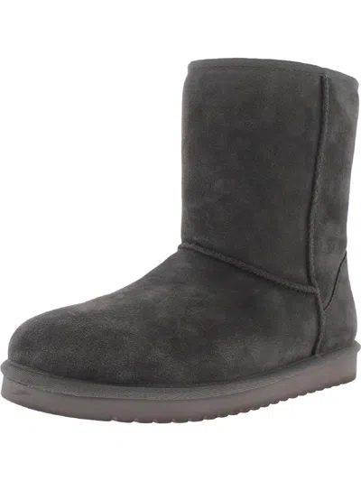 Koolaburra Koola Short Womens Faux Fur Lined Ankle Casual Boots In Multi