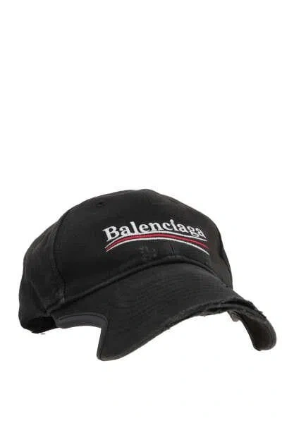Shop Balenciaga Cap In Black+white