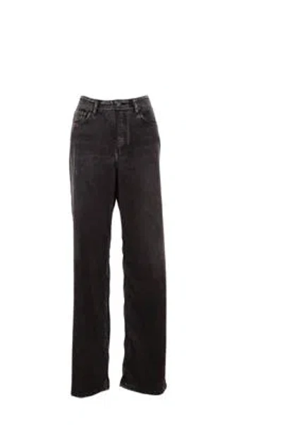 Shop Balenciaga Trousers In Grey