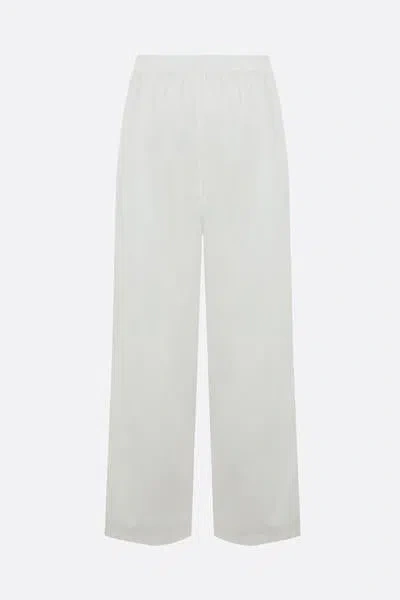 Shop Balenciaga Trousers In White
