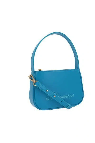 Shop Blumarine Bags In Blue Jewel