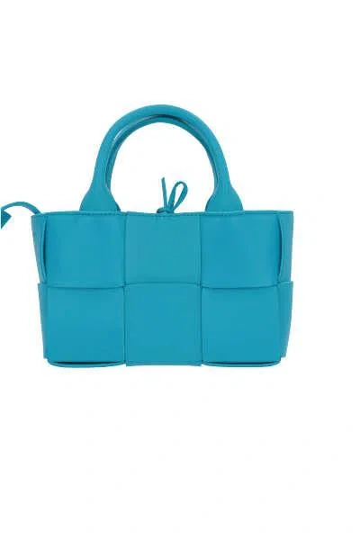 Shop Bottega Veneta Bags In Pool Blue