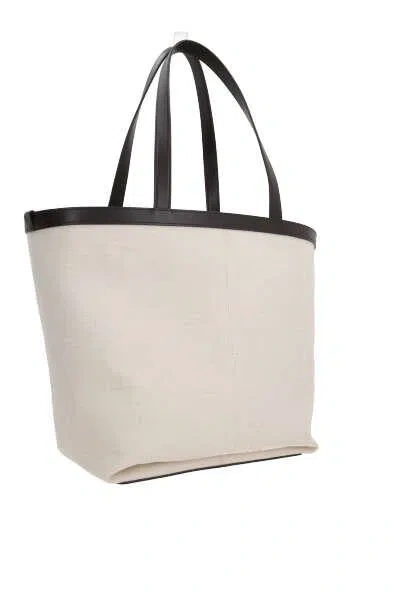 Shop Bottega Veneta Bags In Natural+foundational