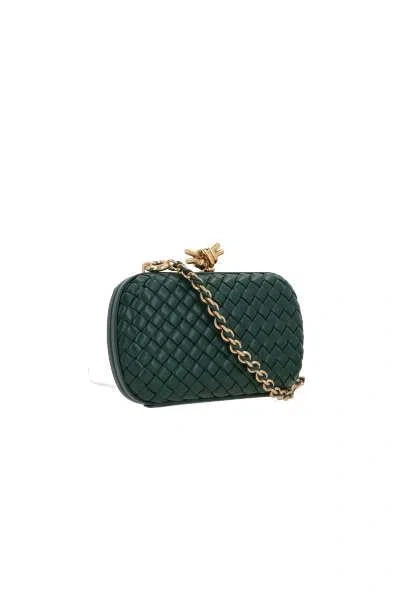 Shop Bottega Veneta Bags In Emerald Green