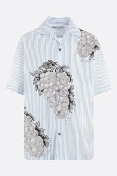 Shop Jw Anderson Shirts In Blue