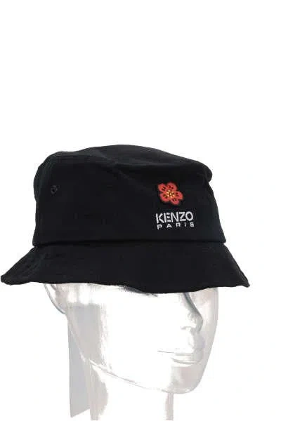 Shop Kenzo Hat In Black