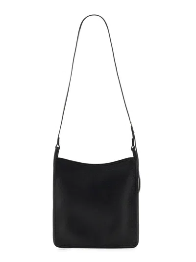 Shop Longchamp Le Foulonné Large Bag In Black