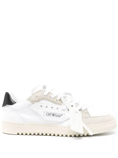 Shop Off-white 5.0 Low-top Sneakers In White/black