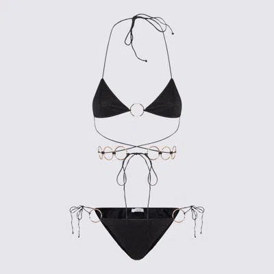 Shop Oseree Oséree Swimwear In Black