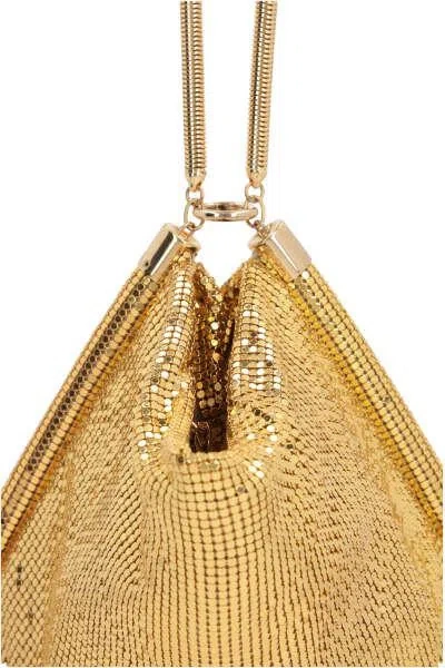 Shop Rabanne Bags In Golden