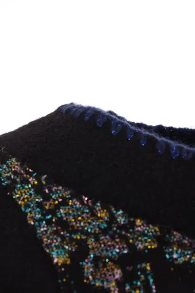 Shop Rave Review Sweaters In Black+multi