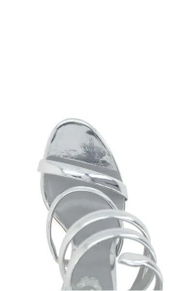 Shop René Caovilla Sandals In Silver