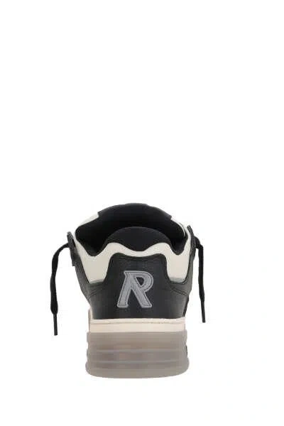 Shop Represent Sneakers In Black+vintage White