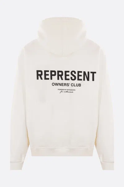 Shop Represent Sweaters In Flat White