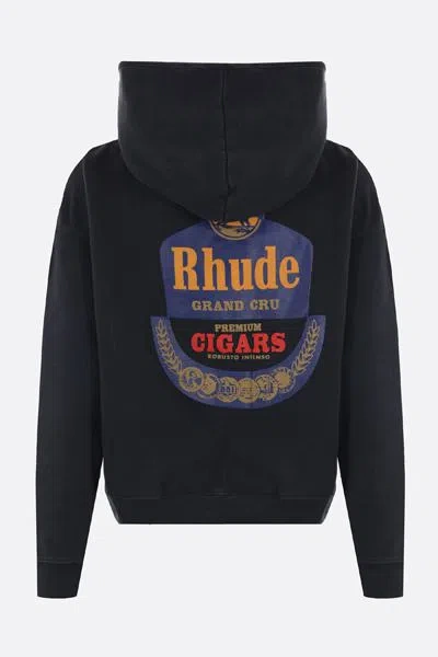 Shop Rhude Sweaters In Vintage Black