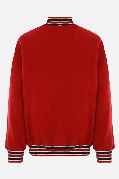 Shop Rhude Sweaters In Vintage Red
