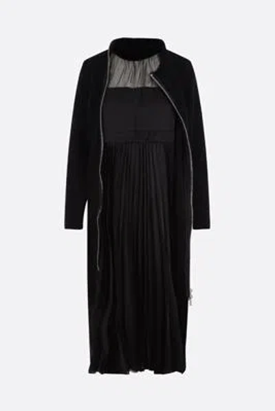 Shop Sacai Dresses In Black