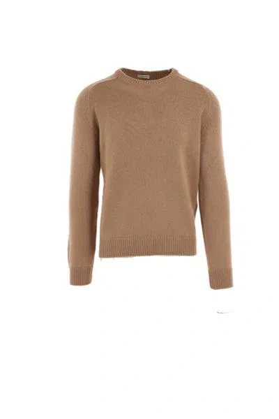 Shop Saint Laurent Sweaters In Brown