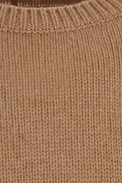 Shop Saint Laurent Sweaters In Brown