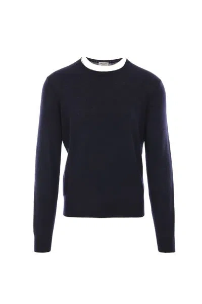Shop Saint Laurent Sweaters In Blue