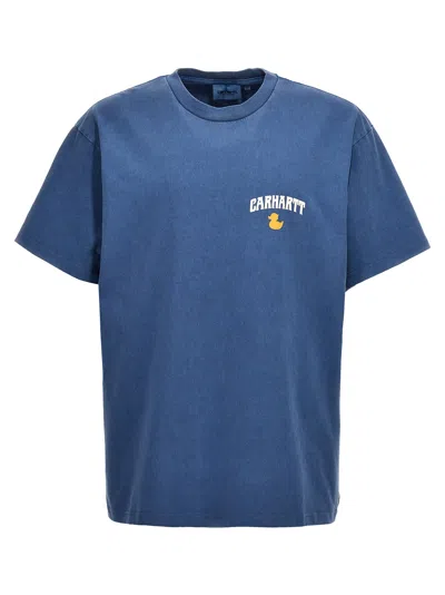 Shop Carhartt Duckin T-shirt Light Blue