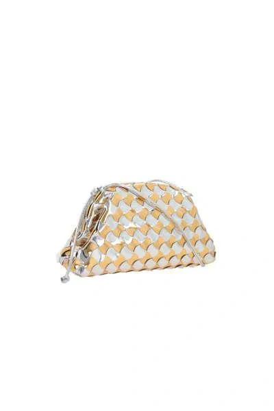 Shop Bottega Veneta Bags In Gold+silver