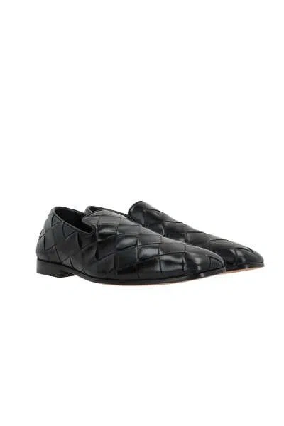 Shop Bottega Veneta Flat Shoes In Black