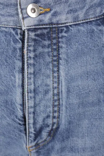 Shop Bottega Veneta Jeans In Mid Blue