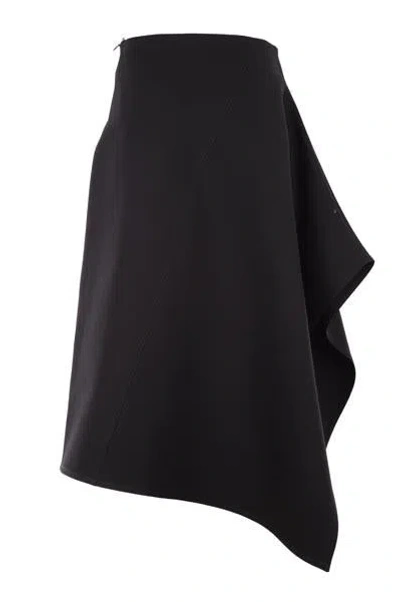 Shop Bottega Veneta Skirts In Black