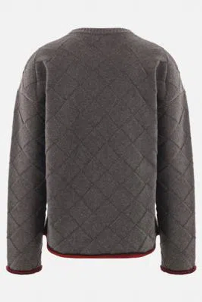 Shop Bottega Veneta Sweaters In Medium Grey