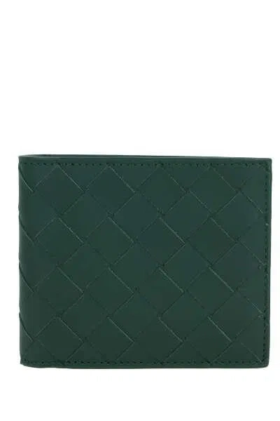 Shop Bottega Veneta Wallets In Emerald