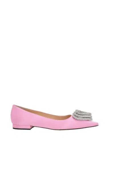 Shop Mach & Mach Flat Shoes In Pink