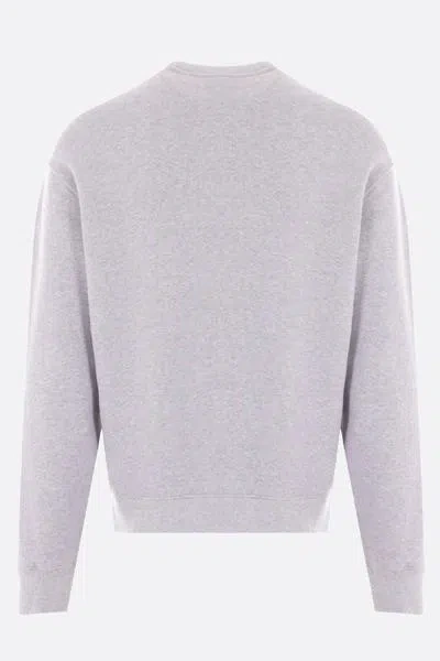 Shop Maison Kitsuné Maison Kitsune' Sweaters In Light Grey Melange