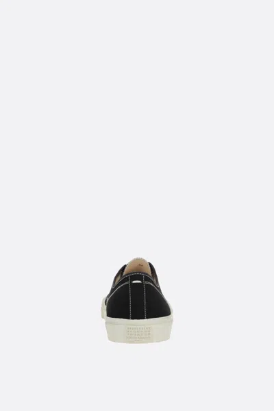 Shop Maison Margiela Sneakers In Black+white