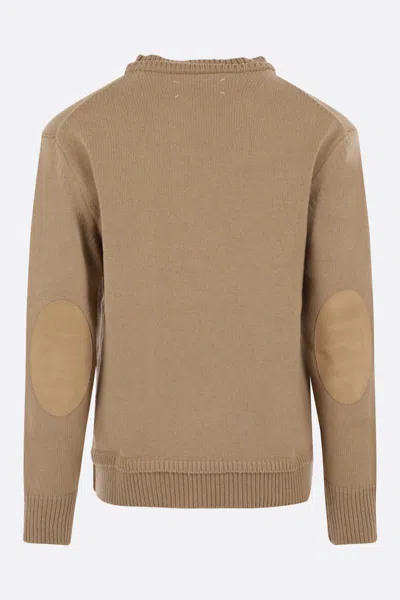 Shop Maison Margiela Sweaters In Brown Camel