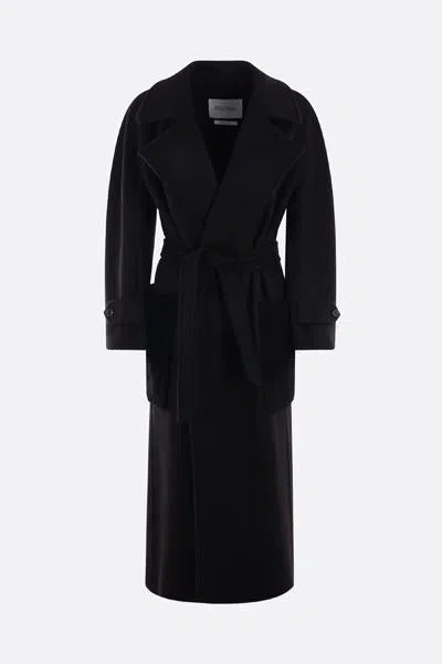 Shop Max Mara Coats In Black