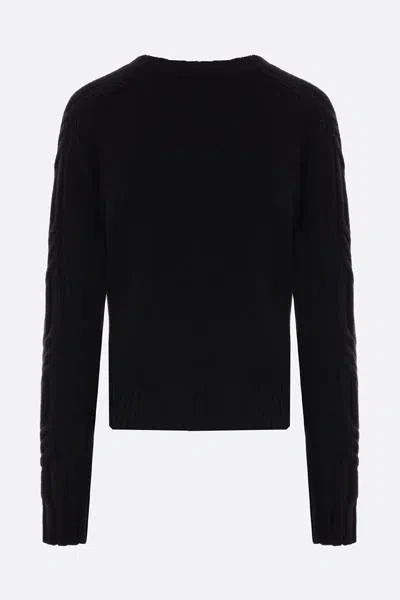 Shop Max Mara Sweaters In Black