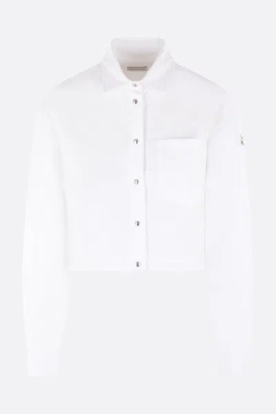 Shop Moncler Shirts In White