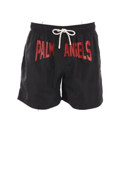 Shop Palm Angels Sea Clothing In Black+red