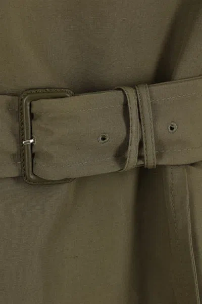Shop Prada Coats In Military